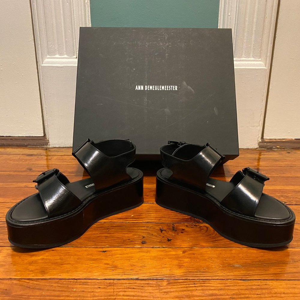 New ANN DEMEULEMEESTER Platform Sandals (fits 5/6) - Picture 5 of 10
